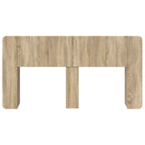 Testata del letto Rovere Sonoma Legno ingegnerizzato