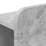 Testata del letto Grigio Cemento Legno ingegnerizzato
