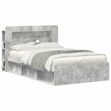 Testata del letto Grigio Cemento Legno ingegnerizzato