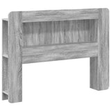 Testata del letto Grigio Sonoma Legno ingegnerizzato