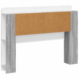 Testata del letto Grigio Sonoma Legno ingegnerizzato