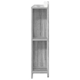 Testata del letto Grigio Sonoma Legno ingegnerizzato