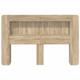 Testata del letto Rovere Sonoma Legno ingegnerizzato