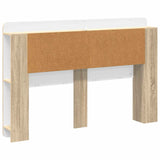 Testata del letto Rovere Sonoma Legno ingegnerizzato
