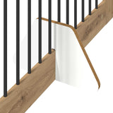 Cancello per cani con supporti 2 pcs Rovere Artigianale
