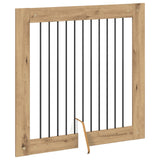 Cancello per cani pieghevole con supporti 4 pcs 401 cm