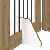 Cancello per cani pieghevole con supporti 6 pcs 362 cm