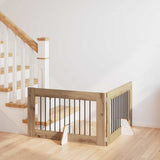 Cancello per cani con supporti 2 pcs Rovere Artigianale