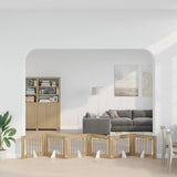 Cancello per cani con supporti 6 pcs Rovere Artigianale