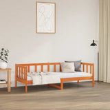 Struttura del letto Marrone cerato 80 x 200 cm Pino massello