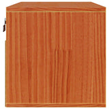Armadietto a muro Marrone cerato 60 x 30 x 30 cm Pino massello