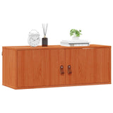 Armadietto a muro Marrone cerato 80 x 30 x 30 cm Pino massello