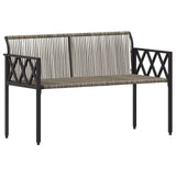 Panchine da esterno 2 -Seater 116 x 56 x 75 cm polyrattan
