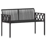 Panchine da esterno 2 -Seater 116 x 56 x 75 cm polyrattan