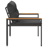 Panchina da esterno 2 -Seater 116 x 67,5 x 72 cm polyrattan