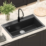 Lavello Nero 795 x 505 mm Granito