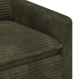 Set di divani 2 pcs Verde Poliestere