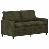 Set di divani 2 pcs Verde Poliestere