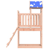 Torre da Gioco Marrone Legno Douglas Solido