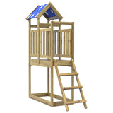 Torre da Gioco Marrone Legno Impregnato Solido