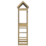 Torre da Gioco Marrone Legno Impregnato Solido