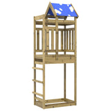 Torre da Gioco Marrone Legno Impregnato Solido