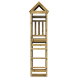 Torre da Gioco Marrone Legno Impregnato Solido