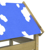 Torre da Gioco Marrone Legno Impregnato Solido
