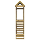 Torre da Gioco Marrone Legno Impregnato Solido