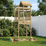 Torre da Gioco Marrone Legno Impregnato Solido