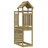 Torre da Gioco Marrone Legno Impregnato Solido