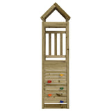 Torre da Gioco Marrone Legno Impregnato Solido