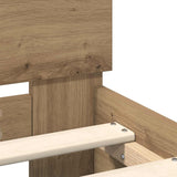 Struttura del letto Rovere artigianale 120 x 200 cm