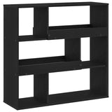 Scaffale per Libri Rovere Nero 100 x 33 x 94,5 cm
