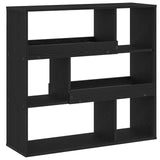 Scaffale per Libri Rovere Nero 100 x 33 x 94,5 cm
