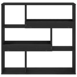 Scaffale per Libri Rovere Nero 100 x 33 x 94,5 cm