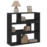 Scaffale per Libri Rovere Nero 100 x 33 x 94,5 cm