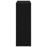 Scaffale per Libri Rovere Nero 100 x 33 x 94,5 cm