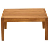 tavolo Legno di Acacia Massello Naturale 60 x 60 x 30 cm