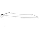 Struttura della tenda elettrica retrattile Bianco 5 x 3 m