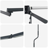 Struttura della tenda elettrica retrattile Antracite 4  3 m