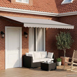 Struttura della tenda elettrica retrattile Antracite 4  3 m