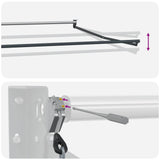 Struttura della tenda elettrica retrattile Antracite 4  3 m