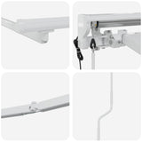 Telaio tenda elettrica con LED Bianco 4,5  3 m Alluminio