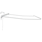 Telaio tenda elettrica con LED Bianco 4,5  3 m Alluminio