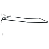 Telaio tenda elettrica con LED Antracite 5 x 3 m Alluminio