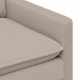 Divano Grigio Chiaro 76 x 81 x 87,5 cm Tessuto