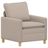 Divano Grigio Chiaro 76 x 81 x 87,5 cm Tessuto