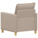 Divano Grigio Chiaro 76 x 81 x 87,5 cm Tessuto