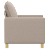 Divano Grigio Chiaro 76 x 81 x 87,5 cm Tessuto